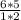 \frac{6*5}{1*2}