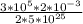 \frac{3*10^{5}*2*10^{-3} }{2*5*10^{25} }