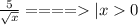 \frac{5}{\sqrt{x} } ==== |x0