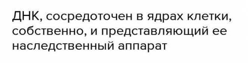 Что составляет наследственный аппарат клетки и каково его значение?​