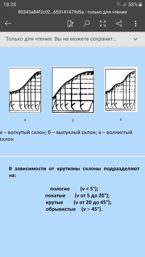 Определите с горизонталей на рисунке 8 крутизну склонов каттатепа ​