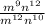 \frac{m^{9}n^{12} }{m^{12}n^{10} } \\