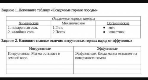 Краткий конспект урока •Горные породы – природные образования более или менее определенного состава