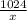 \frac{1024}{x}