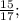 \frac{15}{17};