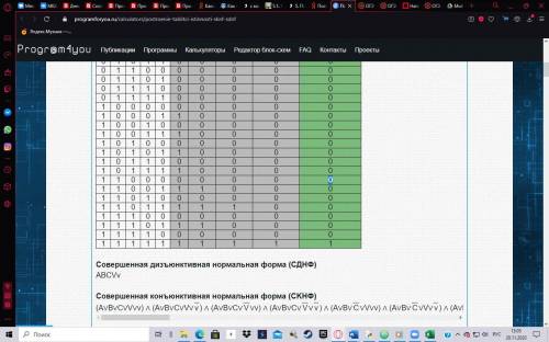 5. Построить таблицу истинности A & (A v B V C);6. Напишите наименьшее натуральное трёхзначное ч