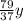 \frac{79}{37} y