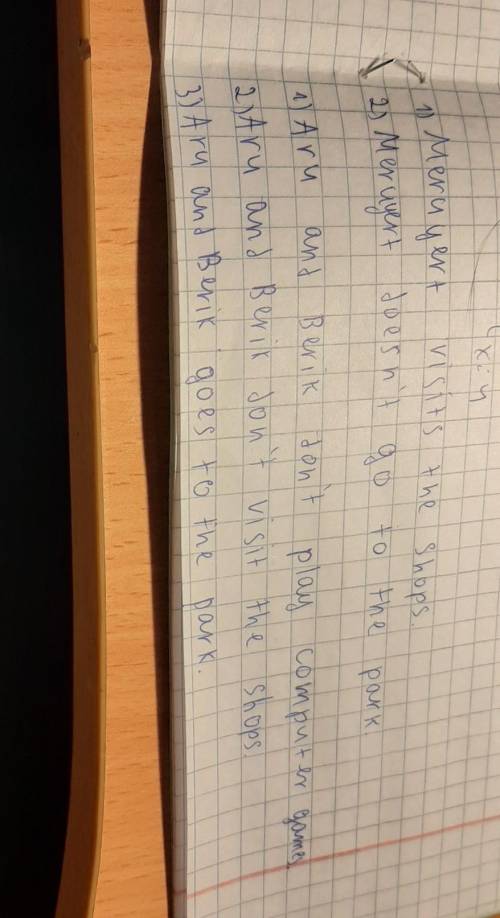 Complete the table for you. Then write sentences using the present simple.On Saturday...