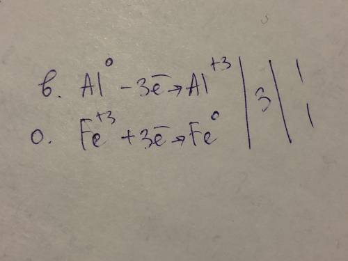 Химия ОВР Fe2O3 +Al-> Fe+Al2O3Очень Окислитель,восстановитель коэффициенты и решение​