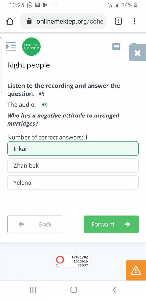 Listen to the recording and answer the question. The audio:Who has a negative attitude to arranged m