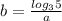 b=\frac{log_35}{a}