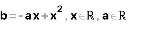 С графиков решите уравнение x^2=ax+b.Впишите корни уравнения. ​