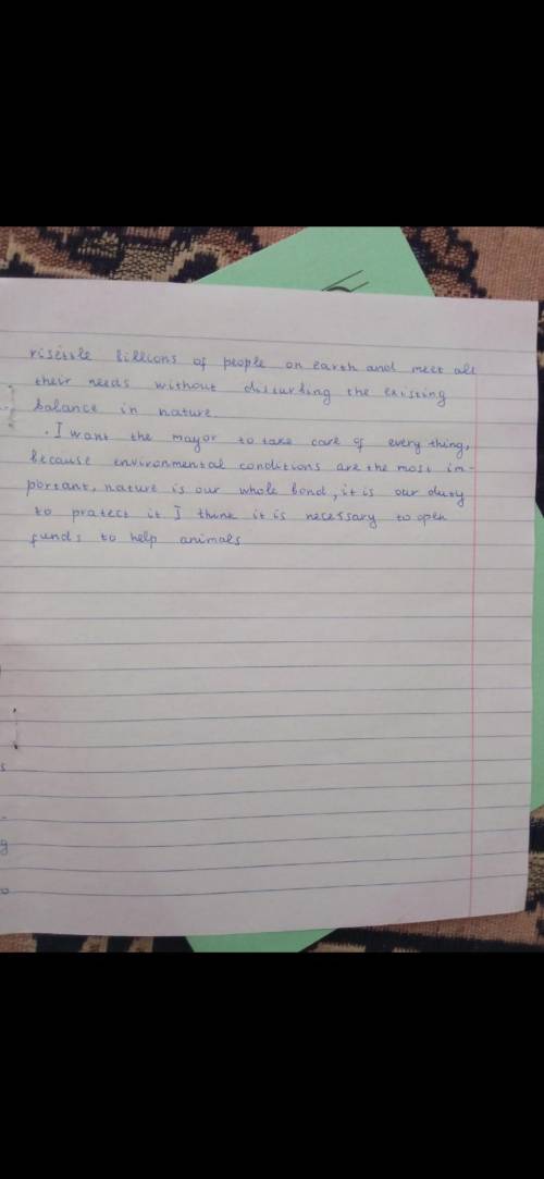 Total - 6 Il. writing Read the task of the topic and write You are a charitable volunteer in your ci