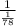 \frac{1}{\frac{1}{78} }