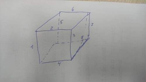 Определите объем и сумму длин ребер куба ребро которого равна 5 мм​