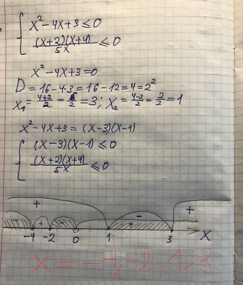 Решите систему неравенств подробное решение