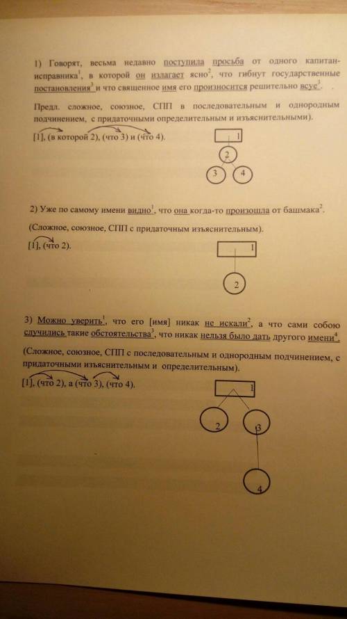 Выписать из повести Н.В. Гоголя «Шинель» примеры СПП с придаточными изъяснительными (7 предложений),