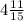 4\frac{11}{15}