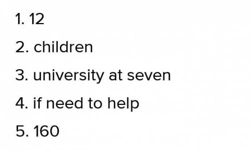 3 Read the text again and complete the sentences with one, two or three words,Wendy vo was very good