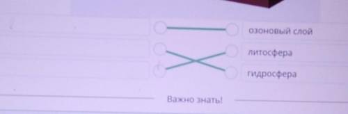 На рисунке представлены границы биосферы.Распредили границы биосферы в соответствии с ячейками​