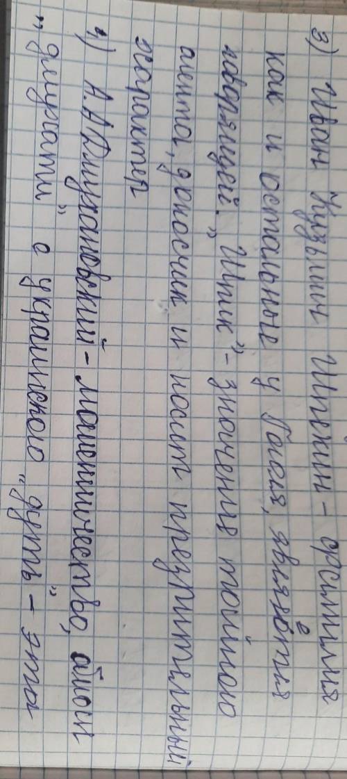 2. Посмотрите афишу к постановке «Ревизора». Обратите внимание на «говорящие» фамилии героев и ответ