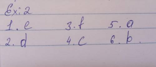 2 Study the model text and find the time expressions in blue. Then match 1-6 with a-f.KEY PHRASES O