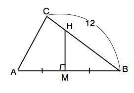 Tall. 1 в треугольнике ABC серединный перпендикуляр стороны АВ пересекает сторону вс в точке Е. ВС=
