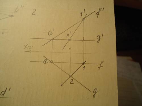 решить задачи по начертательной геометрии,