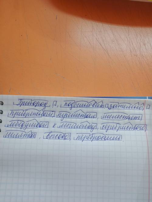 2. Морфемный разбор слов. Пригород, подосиновик, затемно, прибрежный, пушистая, шелестят, лебёдушкой