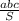 \frac{abc}{S}