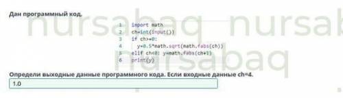 Программирование вложенных условий дан програмный код определи выходные данные програмного кода,если