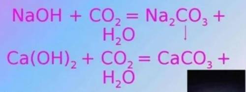 Закінчить рівняння хімічної реакції NaOH + CO2= *