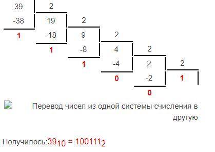 Вопрос 8) Перевести в ДВОИЧНУЮ систему счисления ​