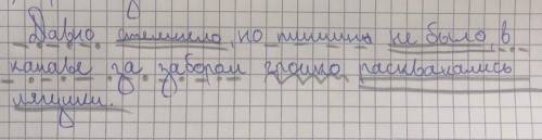Выполните синтаксический разбор расставте знаки препинания Давно стемнело но тишины не было в канаве
