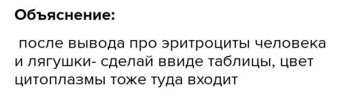 Лабораторная работа № 11 Сравнение строения эритроцитовземноводного и млекопитающегоЦель работы: изу