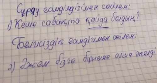 Пишите предложения, используя вопросительные и неопределенные местоимения.​