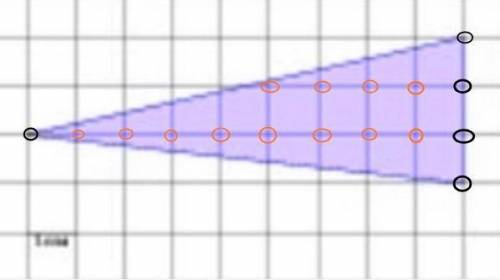 найдите площадь треугольника изображенного на клетчатой бумаге с размером клетки 1см х 1см (см.рис).