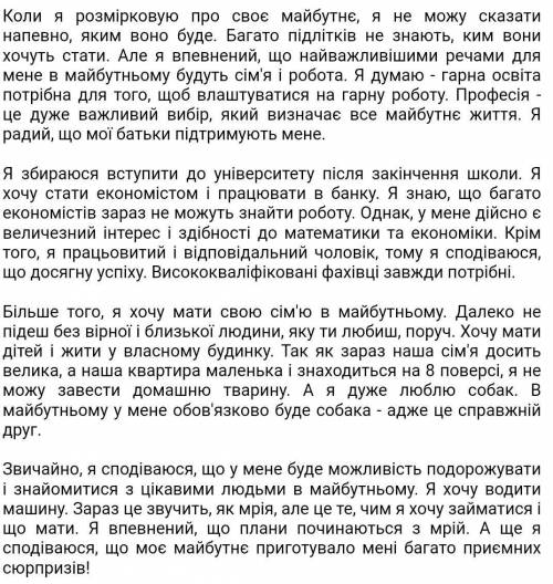 , нужно написать контрольное сочинение с литературы «как я представляю себе будущее человечества» Не