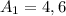 A_{1} =4,6