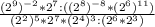 \frac{(2^{9})^{-2}*2^{7}:((2^{8})^{-8}*(2^{6})^{11})}{(2^{2})^{5}*2^{7}*(2^{4})^{3}:(2^{6}*2^{3})}