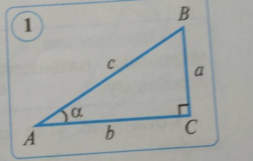 В тр-нике АВС угол С = 90° , АВ = 6см , ВС = 5см , АС = √11см , (рисунок 1). найдите значение синуса