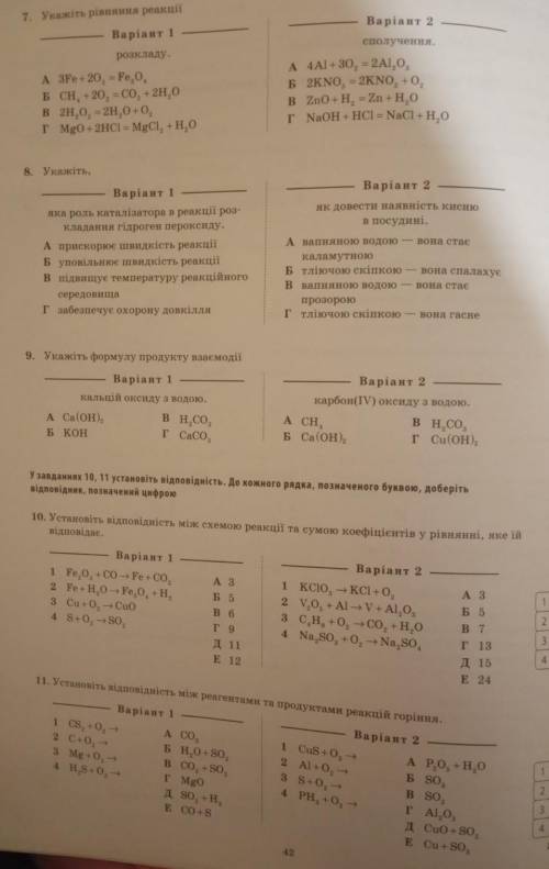 ДУЖЕ ДУЖЕ ТЕРМІНОВО. БУДЬ ЛАСКА .2 ВАРІАНТ ​