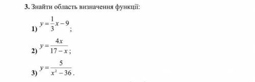 Знайти область визначення функції​