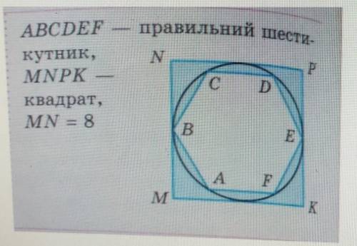 Знайдіть площу шестикутника ABCDEF. У відповідь запишіть значення S/√3​