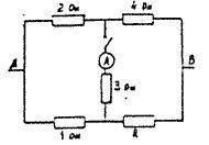 Между точками A и B приложено некоторое напряжение. Подобрать значение сопротивления R так, чтобы п