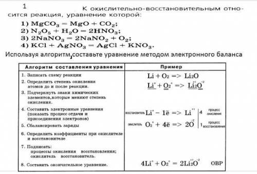 Очень задания по химии