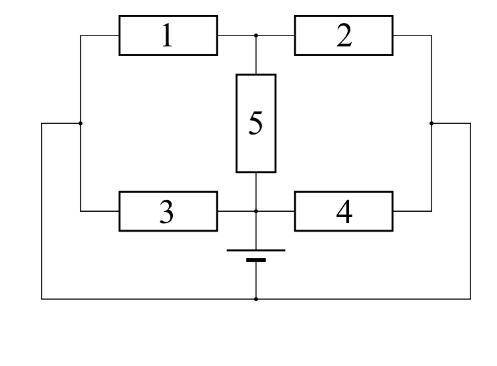 На рисунке изображена схема электрической цепи, в которой все резисторы имеют одинаковое сопротивлен