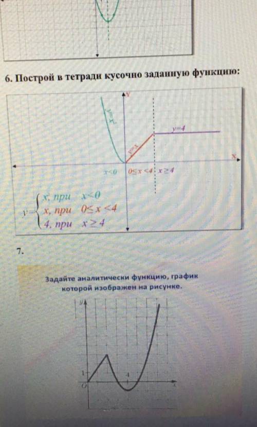 в номере семь аналитически и построть график, ​
