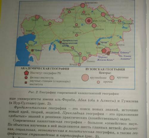 Задания 3. по плану составьте расширенную характеристику академической географии по плану