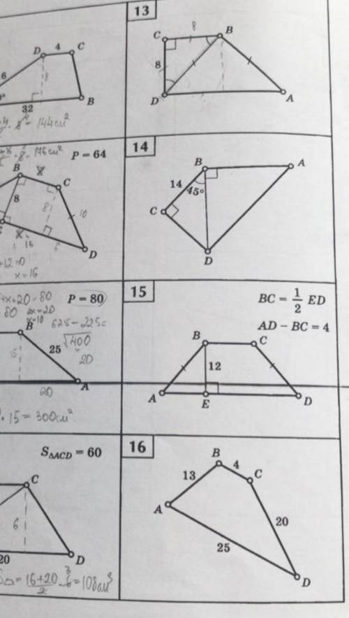 решить задания под номерами 13, 14, 15, 16​